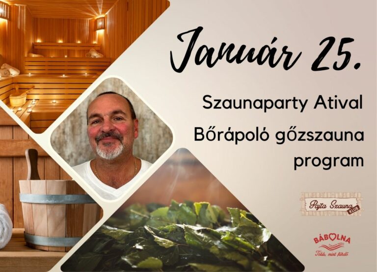 Szaunaparty Atival