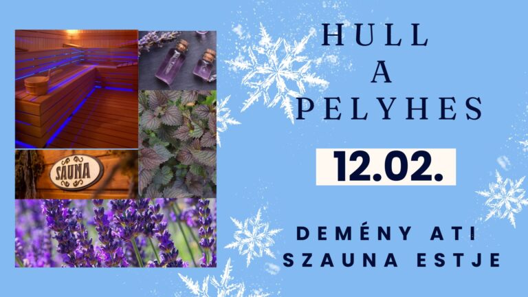 Hull a pelyhes – Demény Ati szauna estje