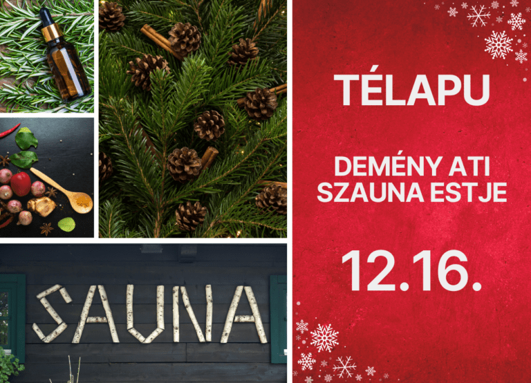 Télapu – Demény Ati szauna estje