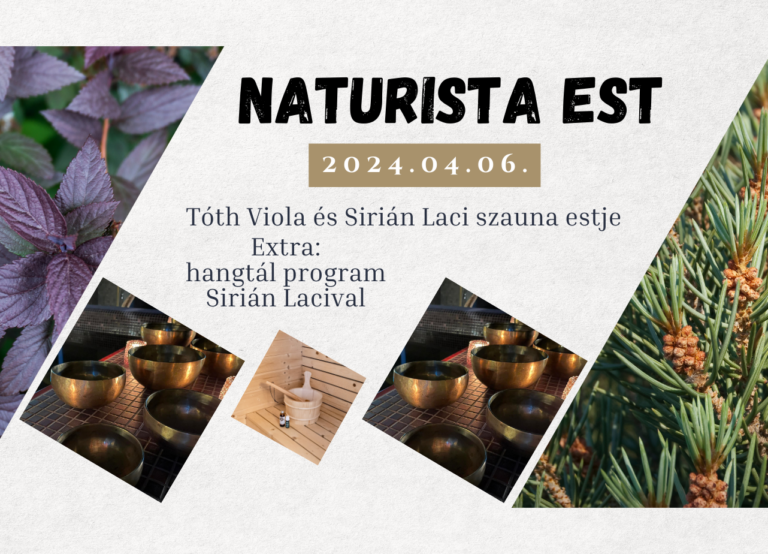 Naturista est – Tóth Violával és Sirián Lacival