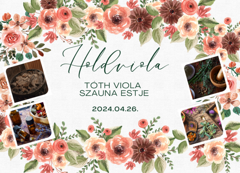 Holdviola – Tóth Viola szauna estje